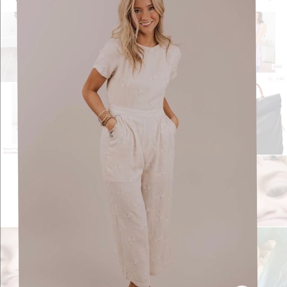 Roolee rhiannon floral jumpsuit